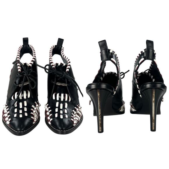 Louis Vuitton Whipstitch Leather Heels - Picture 4 of 7